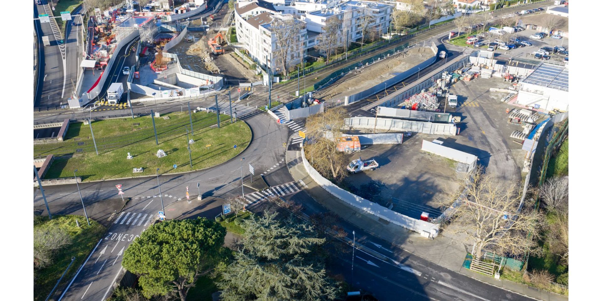 Station blagnac - tramway ligne aéroport